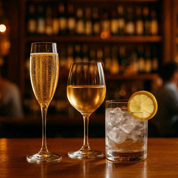 Les alcools les moins caloriques : options élégantes pour trinquer sans culpabiliser