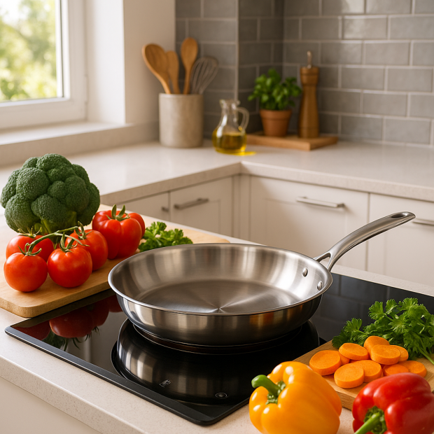 Comment cuisiner avec une poêle en inox : astuces et conseils pratiques