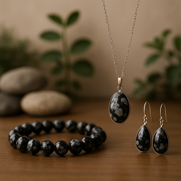 Obsidienne neige : découvrez ses vertus, propriétés et secrets en lithothérapie