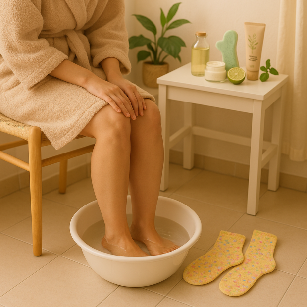 Peeling des pieds : redonnez à vos pieds une douceur incroyable en un clin d'œil