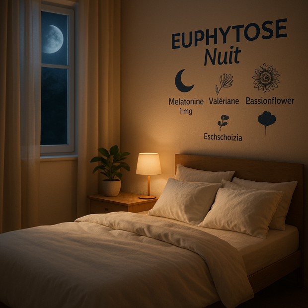 Euphytose Nuit : Le secret d'un sommeil réparateur et apaisé