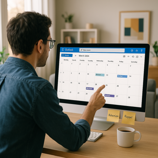 Comment partager un calendrier Outlook facilement : guide complet